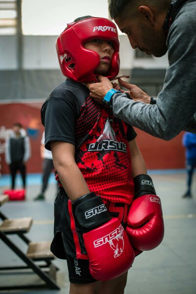 Boxschutz - Helm
